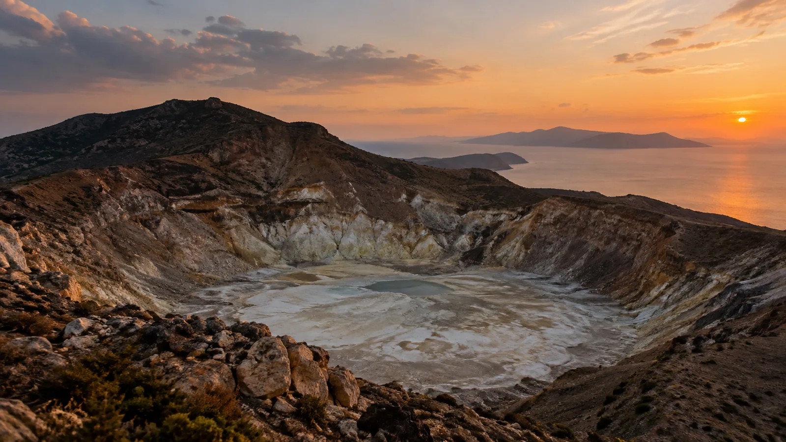 Nisyros Volcano (Stefanos Crater)